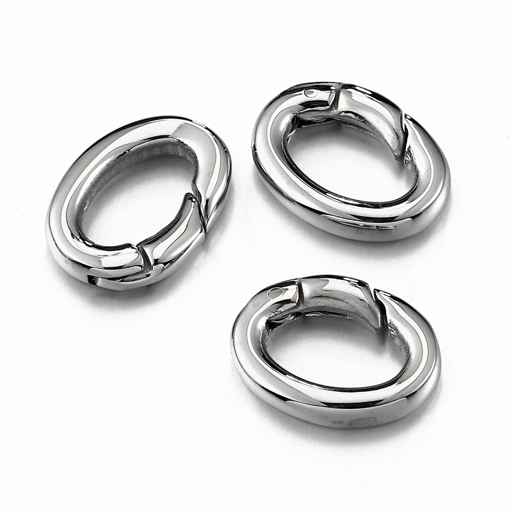 Jewelry Making Rings - 2pcs/1pc Stainless Steel Spring Lobster Clasp