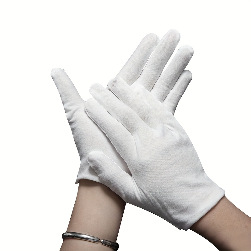 Jewelry Making Gloves - 1 pair of white gloves -