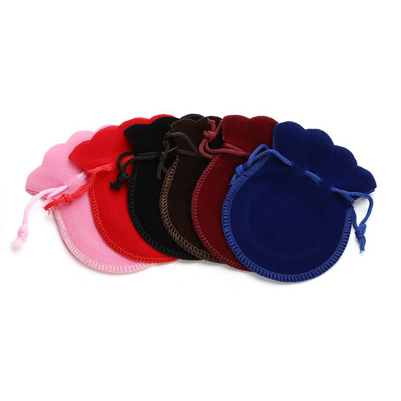 Bead Mat Velvet - 10pcs Calabash Drawstring Bags Velvet Pouch
