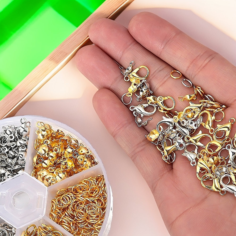 540pcs Stainless Steel Lobster - Jewelry Making Materials Wholesale recension och pris