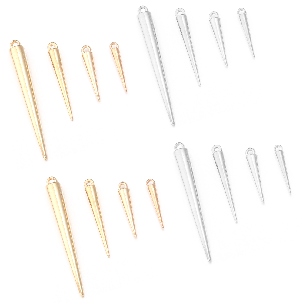 50-200pcs/lot CCB Plastic Cone - Jewelry Making Rivets recension och pris