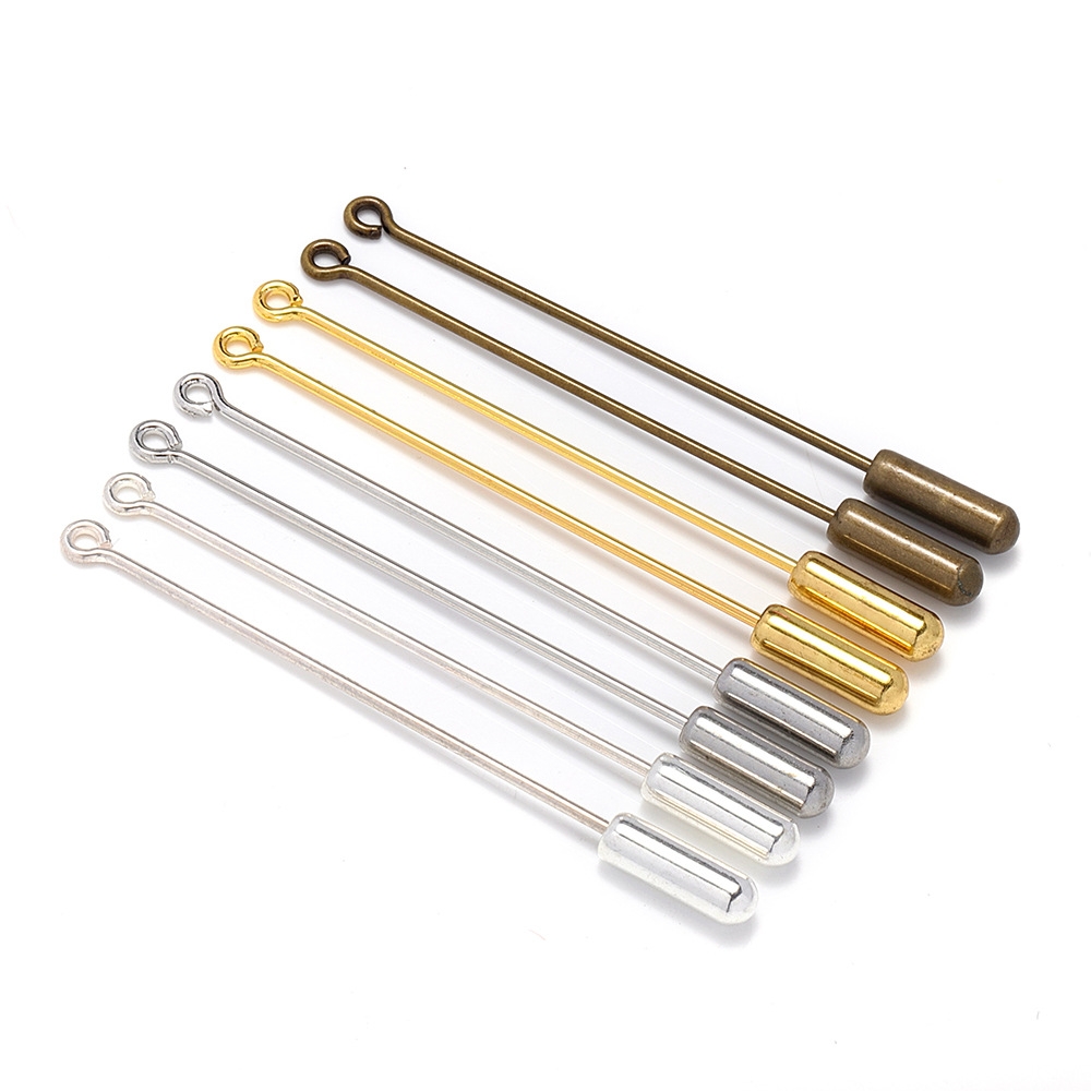 20Pcs Metal Brooch Stick Pins  - Jewelry Making Rivets recension och pris