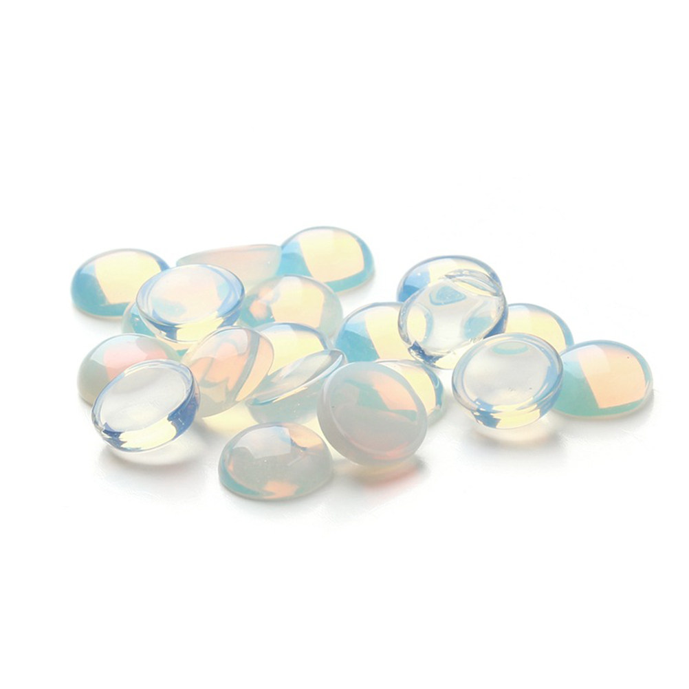 10Pcs Opal Stone Pendants for  - Jewelry Making Stones recension och pris