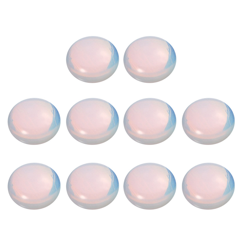10Pcs Opal Stone Pendants for  - Jewelry Making Stones recension och pris