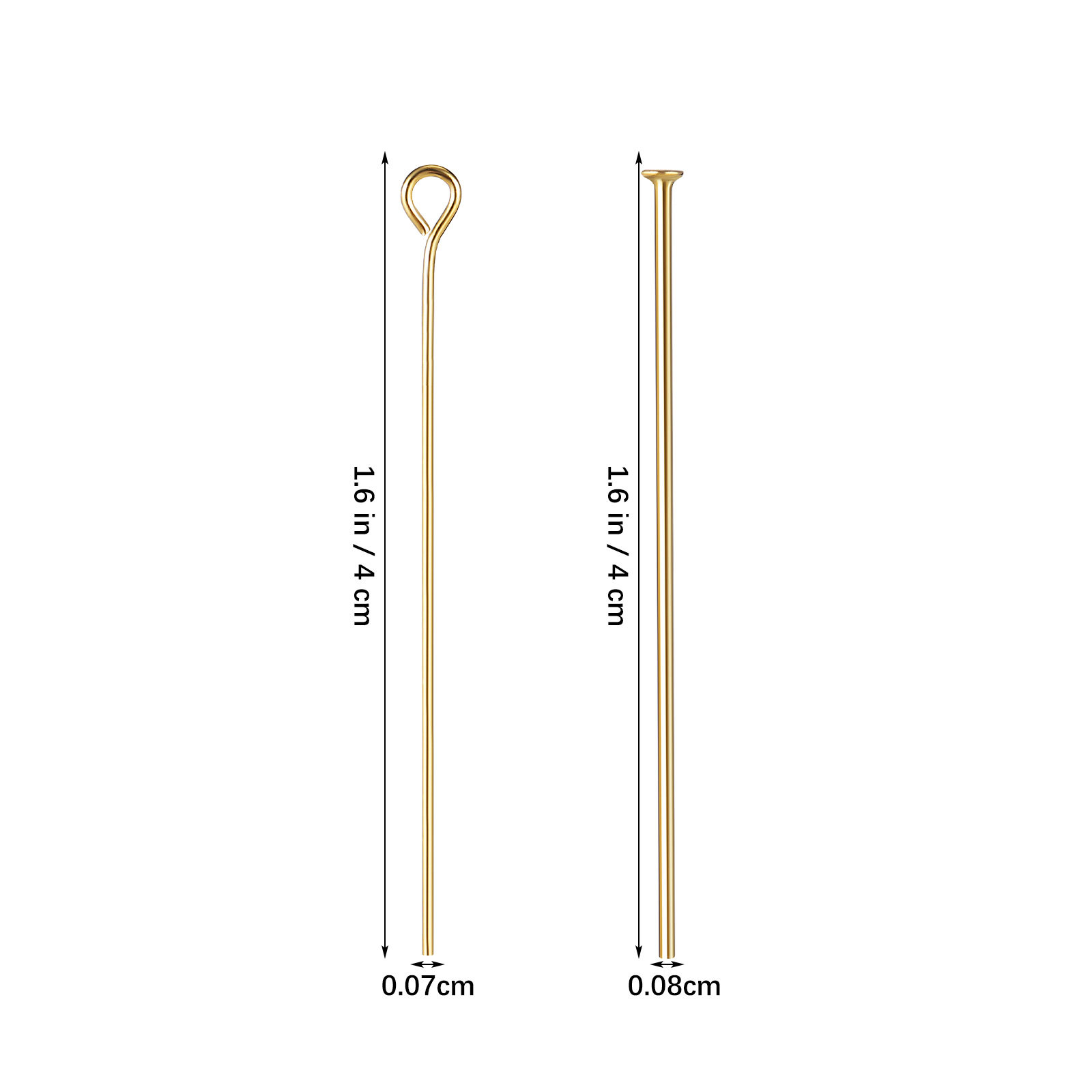 1Set Jewelry Making Supplies E - Jewelry Making Eye Pins recension och pris