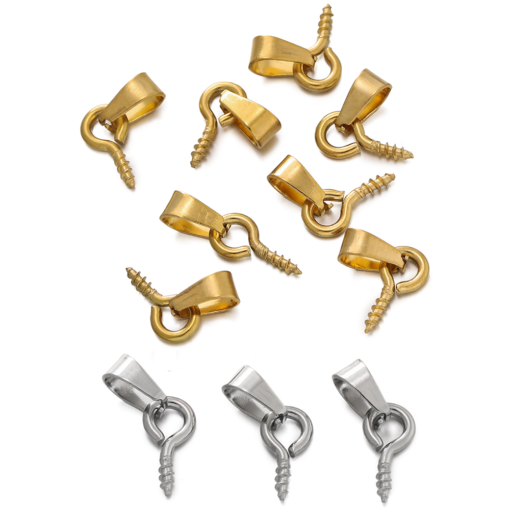 20Sets Stainless Steel Bail Cl - Jewelry Making Pins recension och pris