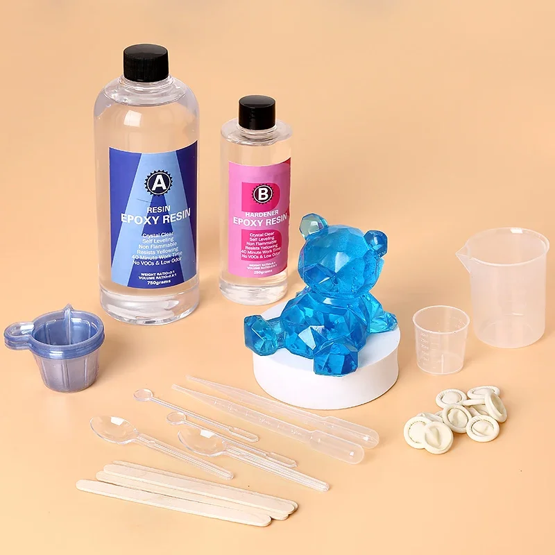 Easy Mixing Epoxy Resin Kit Cr - Jewelry Making Gloves recension och pris