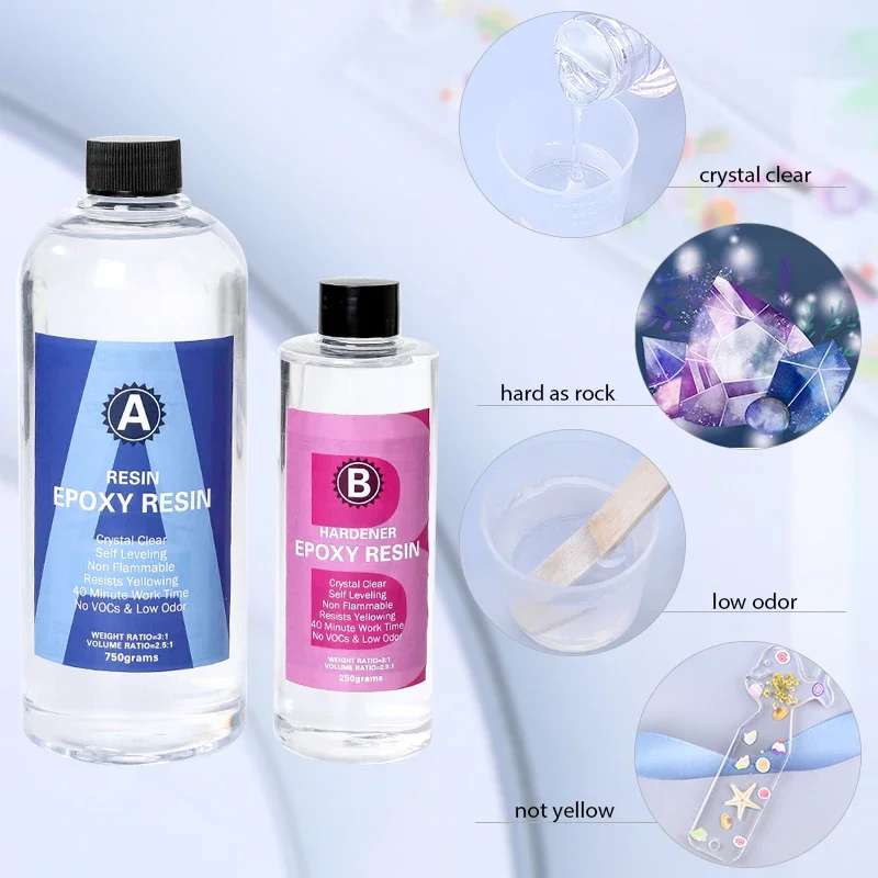 Easy Mixing Epoxy Resin Kit Cr - Jewelry Making Gloves recension och pris
