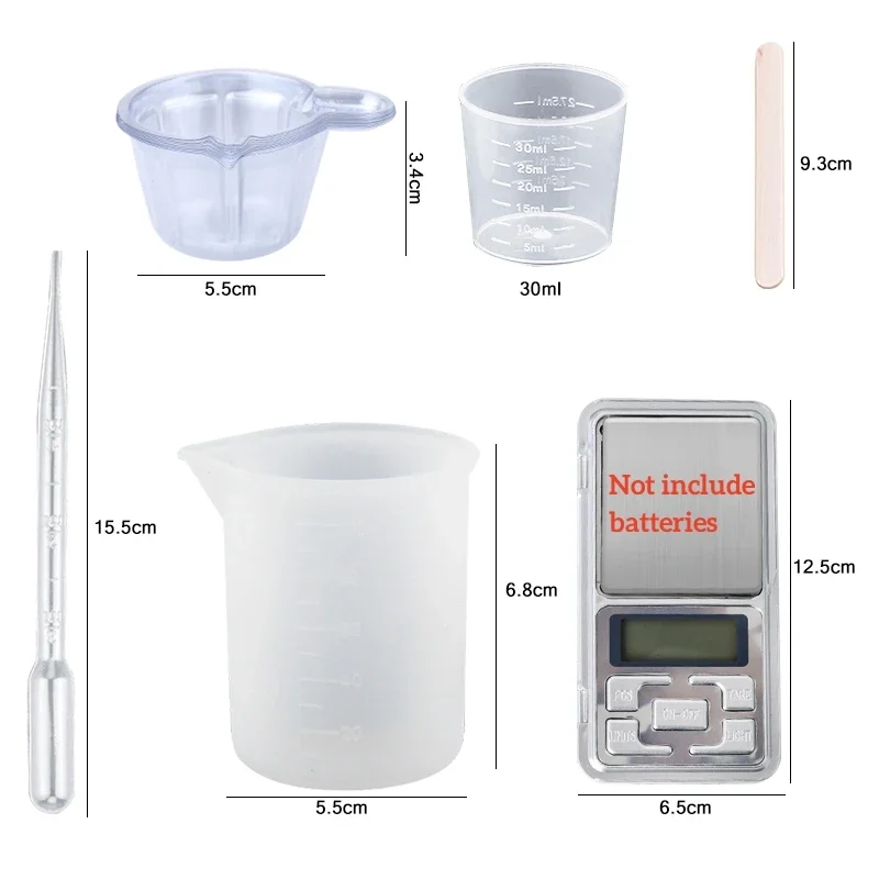 Easy Mixing Epoxy Resin Kit Cr - Jewelry Making Gloves recension och pris