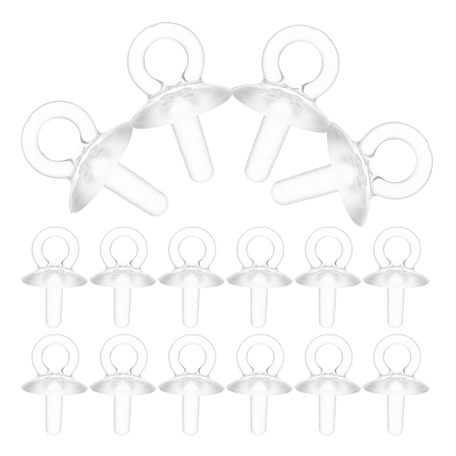 100Pcs Resin Cup Eye Pins Pear - Jewelry Making Eye Pins recension och pris