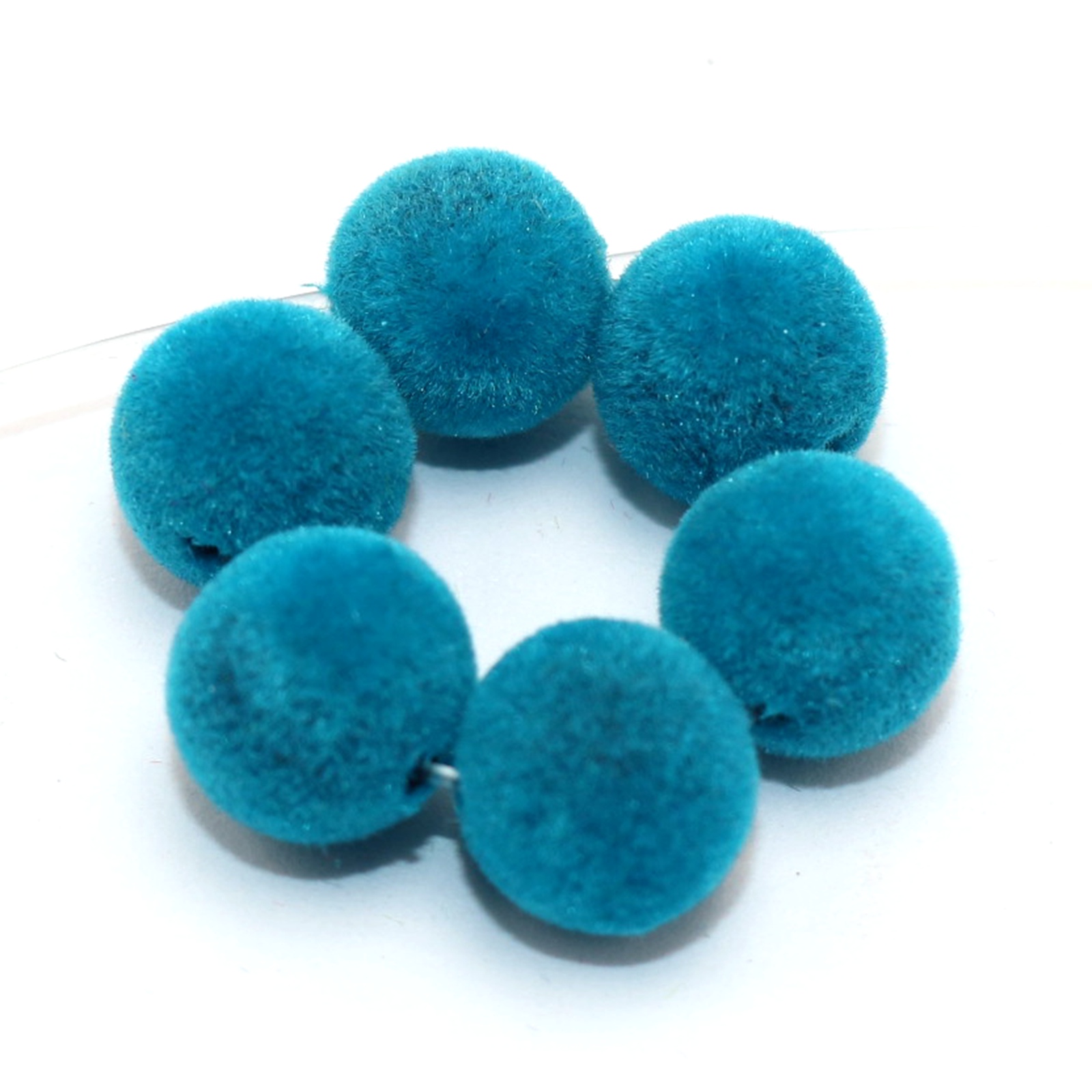 100 Pcs Velvet Acrylic Round B - Bead Mat Velvet recension och pris