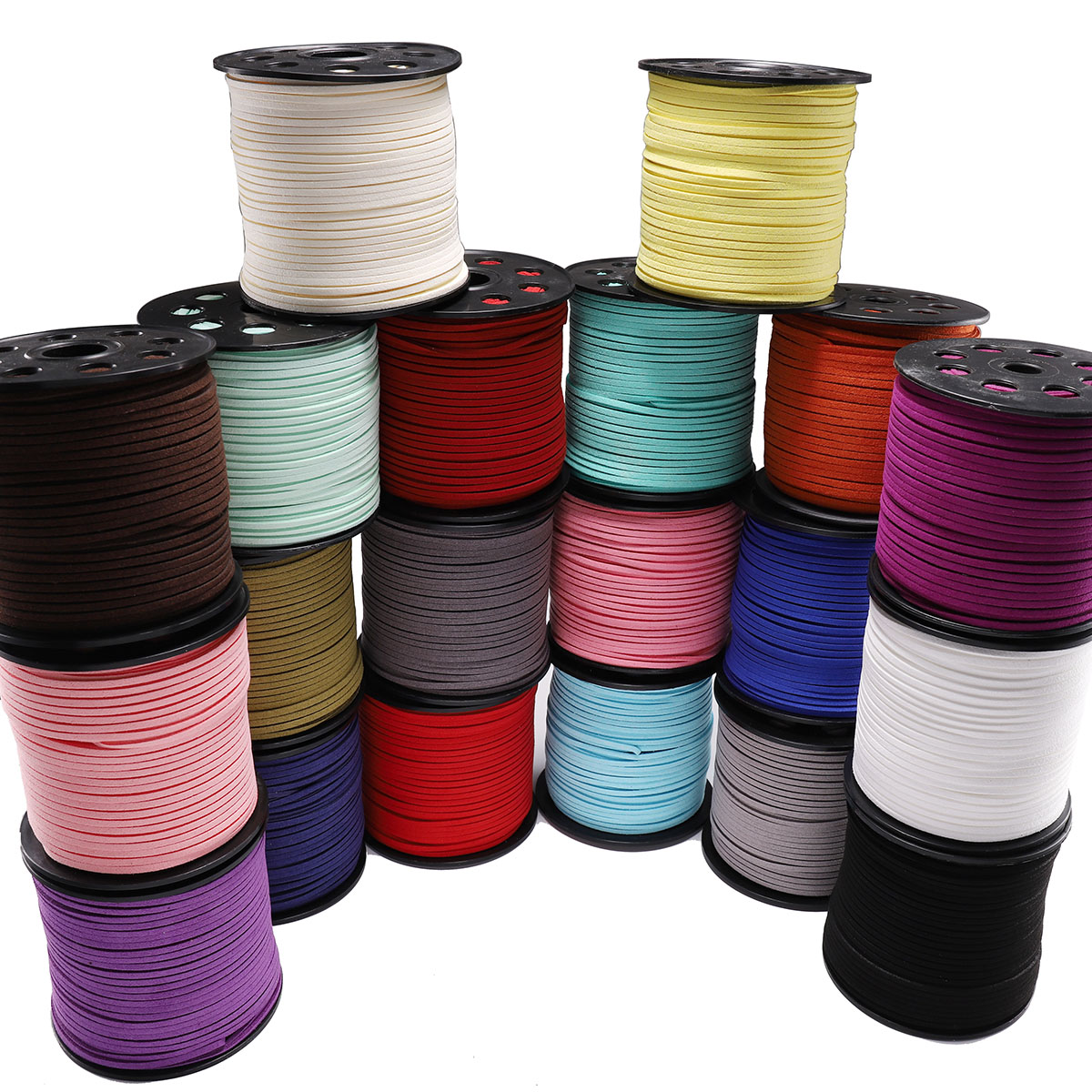 5-20M 2.5 mm Flat Faux Suede B - Bead Mat Velvet recension och pris