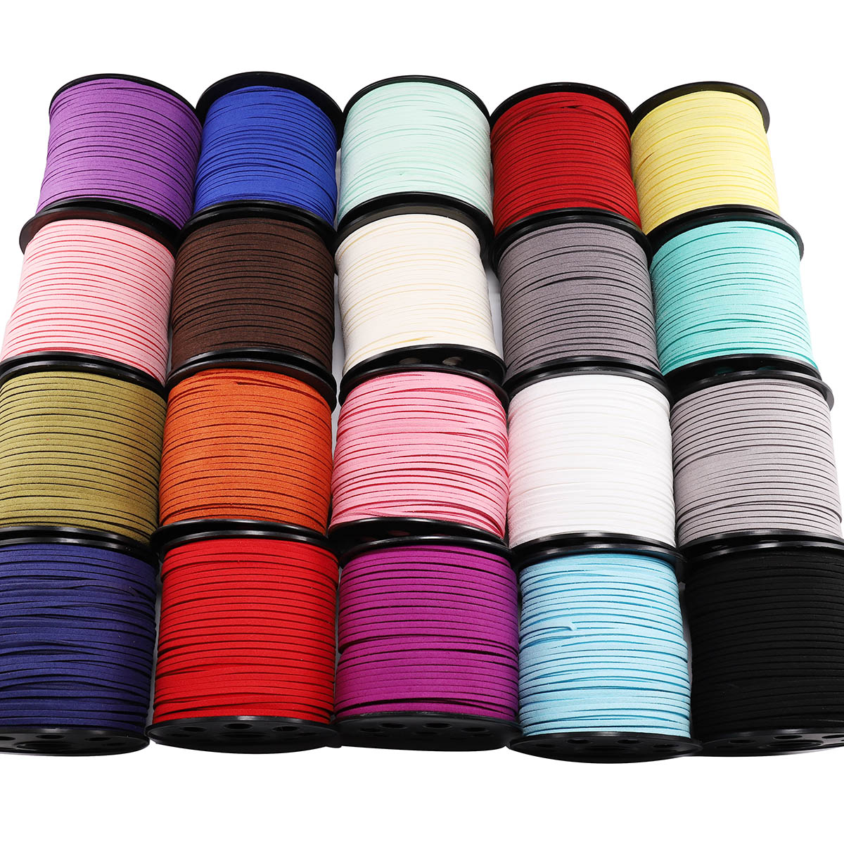 5-20M 2.5 mm Flat Faux Suede B - Bead Mat Velvet recension och pris