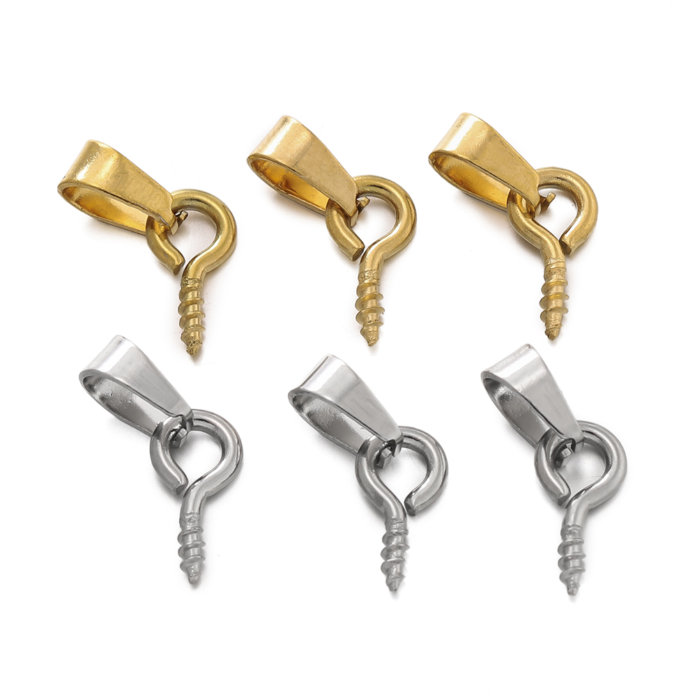 20pcs Stainless Steel Screw Ey - Jewelry Making Eye Pins recension och pris