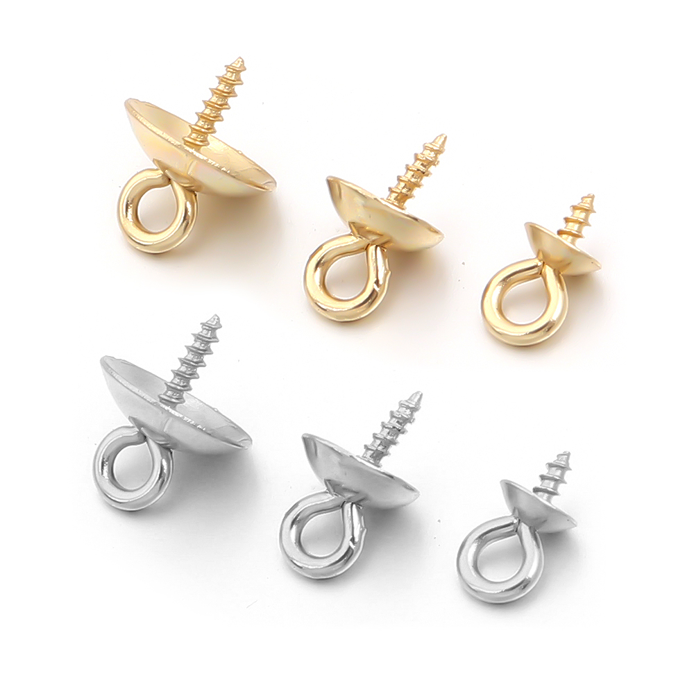 20pcs Stainless Steel Screw Ey - Jewelry Making Eye Pins recension och pris