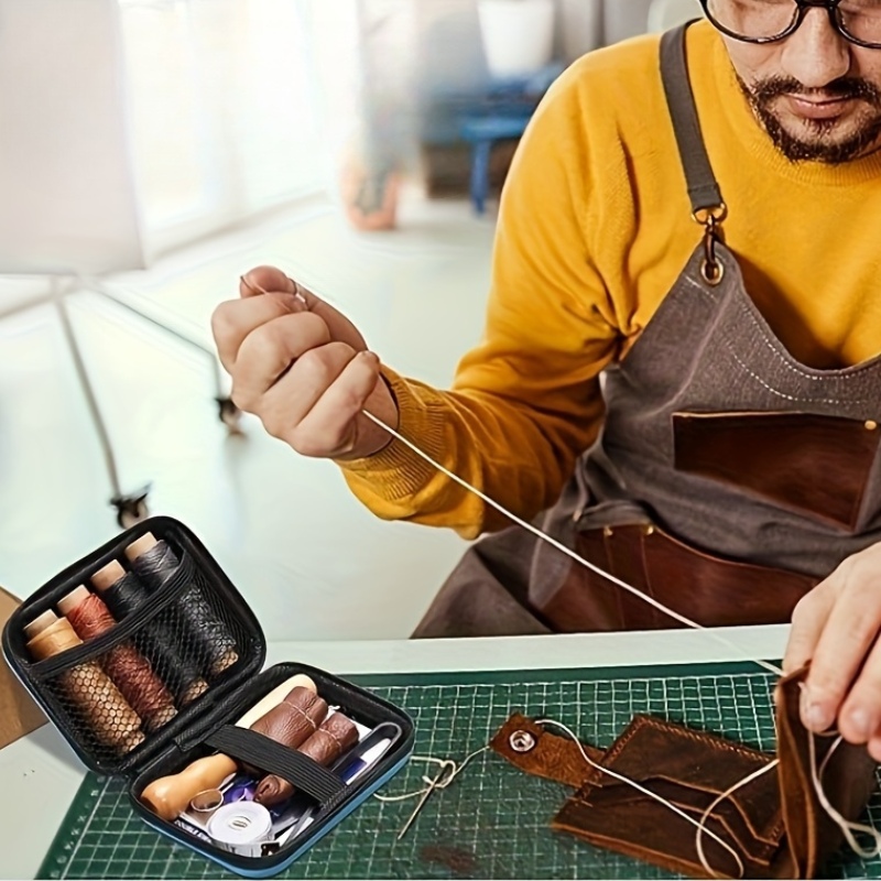 Leather Sewing Kit, Leather Re - Jewelry Making Anvil recension och pris
