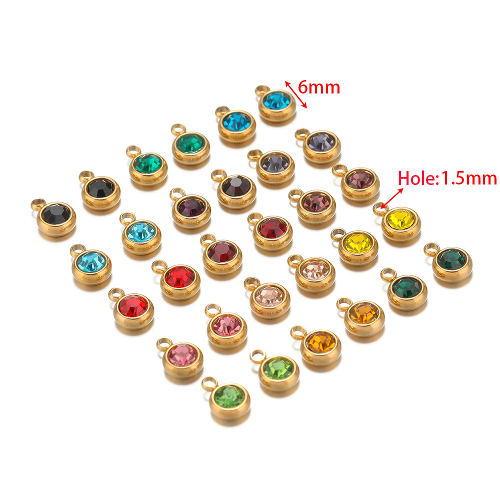 20pcs Zircon Beads Pendants St - Jewelry Making Stones recension och pris