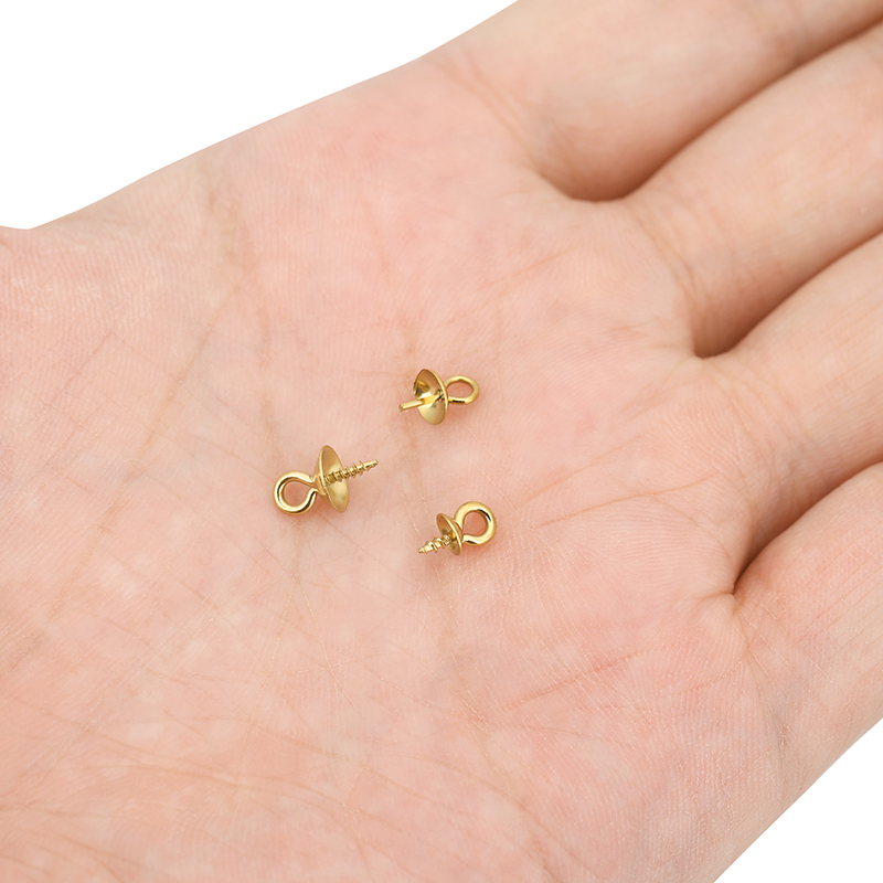 20pcs Stainless Steel Pearl Pe - Jewelry Making Eye Pins recension och pris