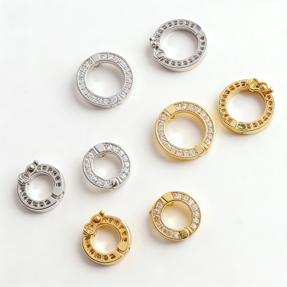 2pcs O Rings Hooks Clip Buckle - Jewelry Making Rings recension och pris