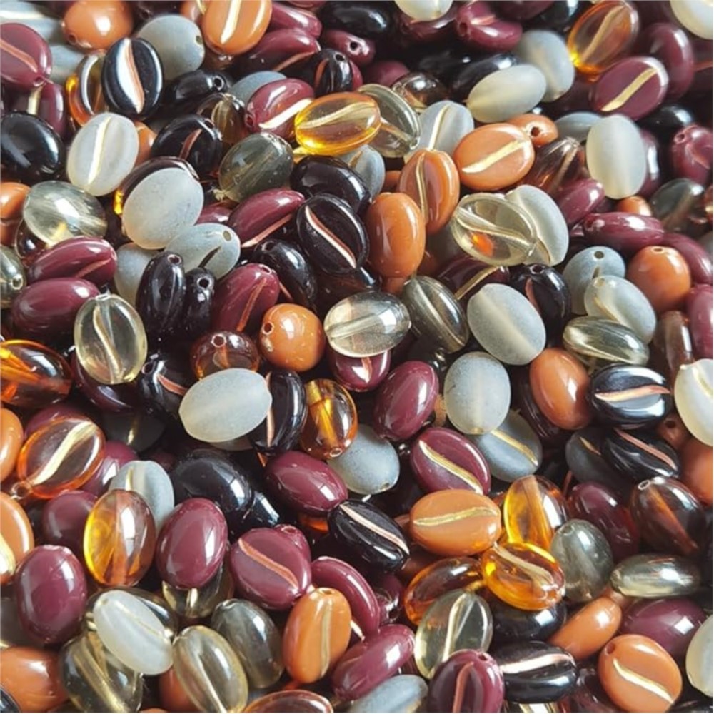 30Pcs/Lot 11x8mm Acrylic Coffe - Jewelry Making Materials Wholesale recension och pris