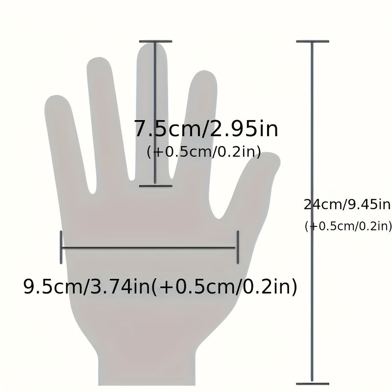 1 pair of white gloves - unive - Jewelry Making Gloves recension och pris