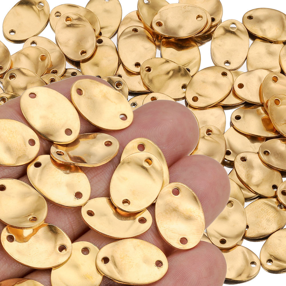 20pcs 15/20/25MM Stainless Ste - Jewelry Making Materials Wholesale recension och pris