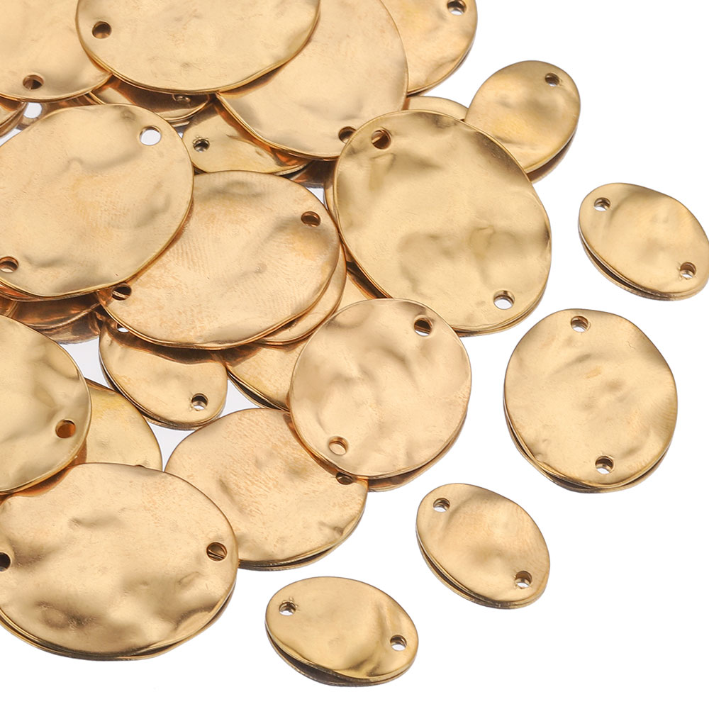 20pcs 15/20/25MM Stainless Ste - Jewelry Making Materials Wholesale recension och pris
