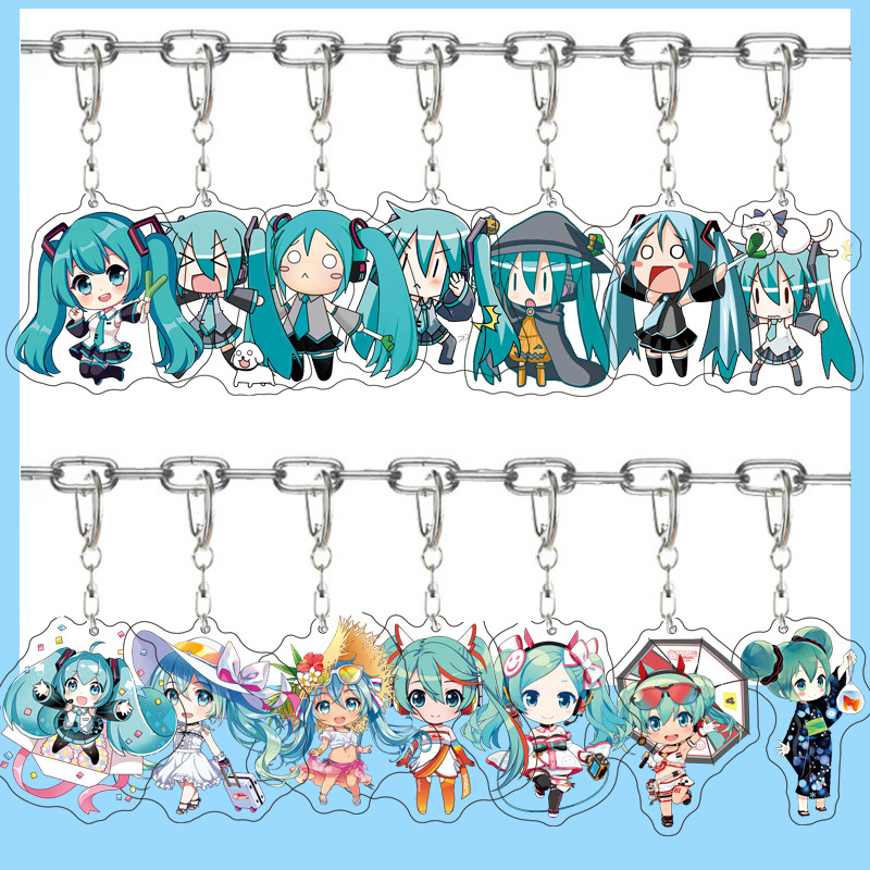 Hatsune Miku Anime Acrylic Cut - Jewelry Making Rings recension och pris