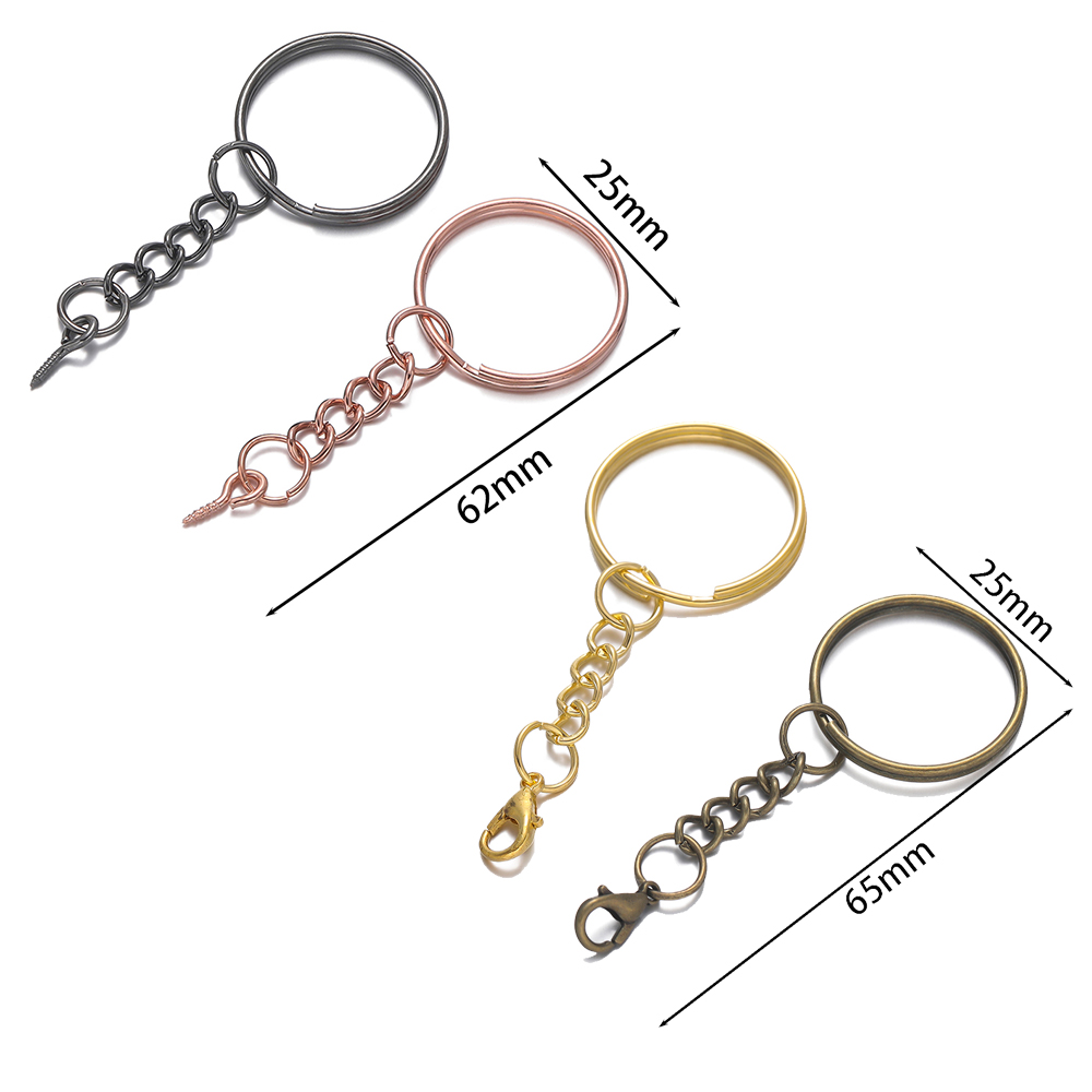10pcs/Lot 25mm Screw Eye Pin K - Jewelry Making Eye Pins recension och pris