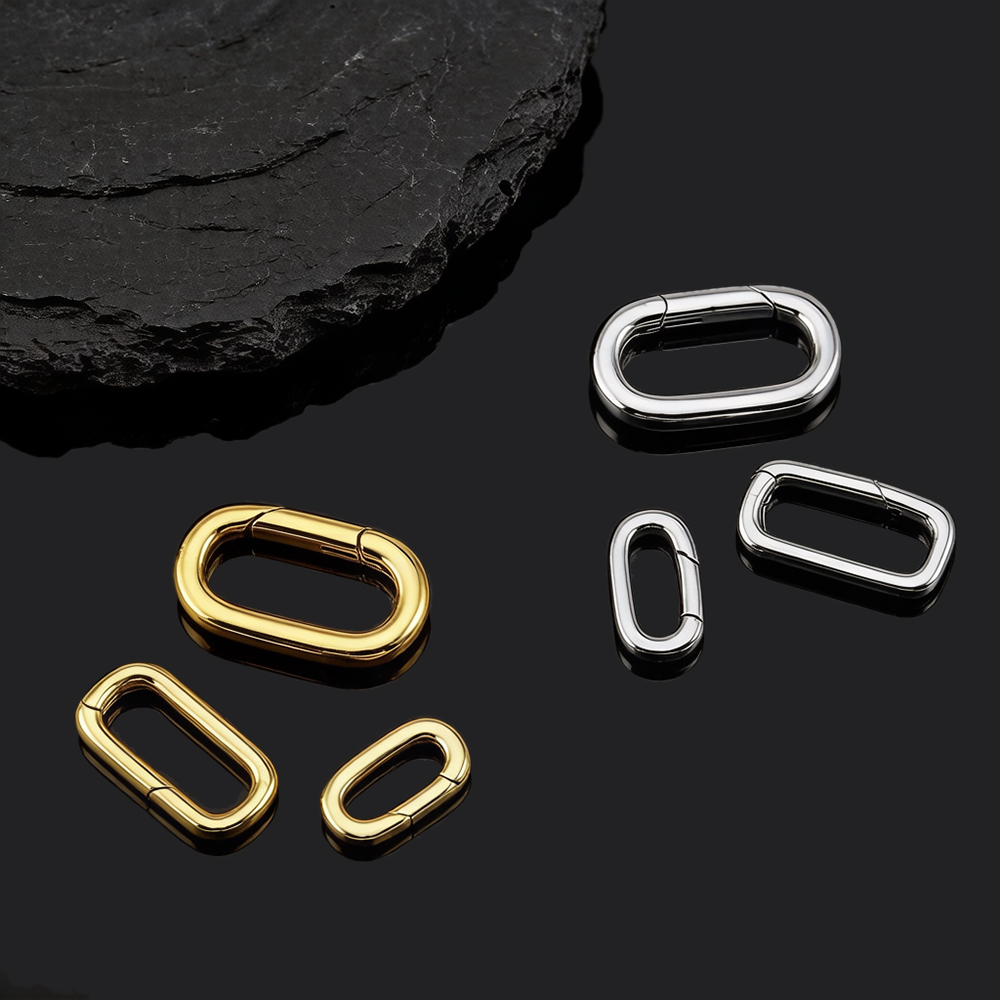 2pcs 18K Gold Plated Filled Ov - Jewelry Making Rings recension och pris